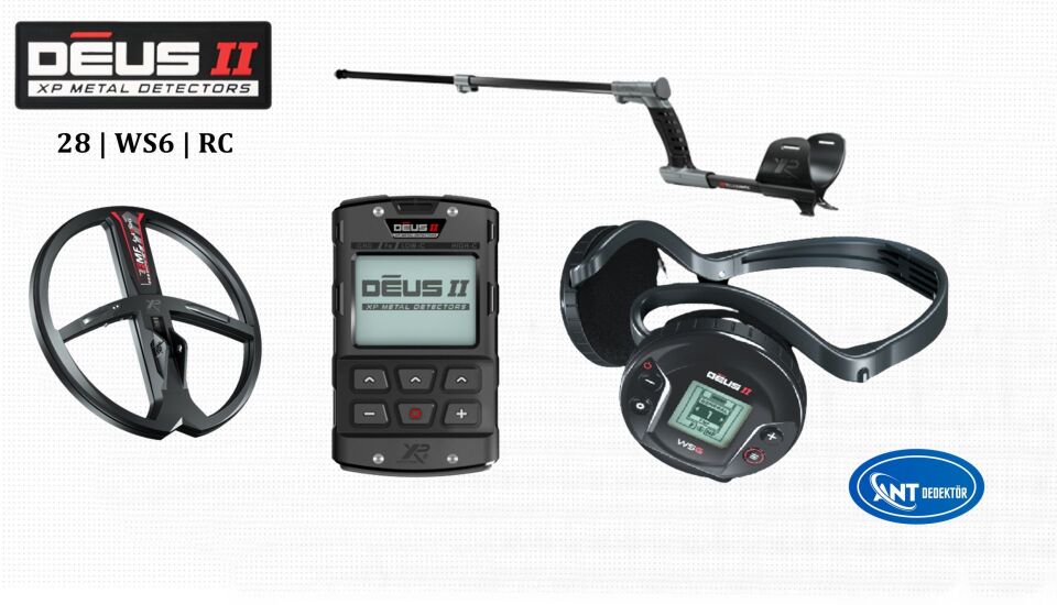 Deus II 28cm FMF Başlık, WS6 Kulaklık, Ana Ünite