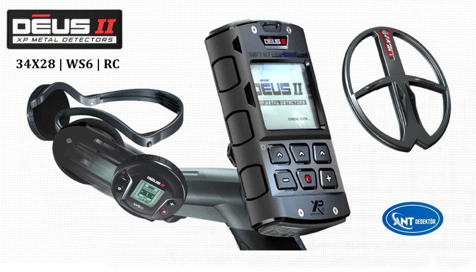 Deus 2 34x28cm FMF Başlık, WS6 Kulaklık, Ana Ünite