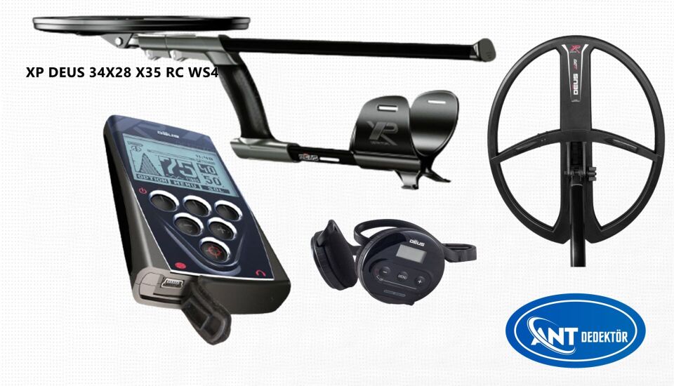 Deus 34x28cm X35 Başlık, WS4 Kulaklık, Ana Kontrol Ünitesi