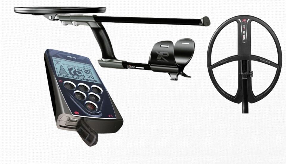 Deus Dedektör - 34x28cm X35 Başlık ve Ana Kontrol Ünitesi