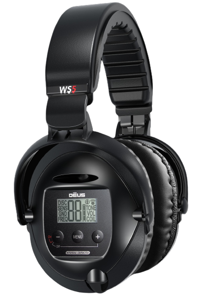 Deus Dedektör - 22,5cm X35 Başlık, WS5 Kulaklık