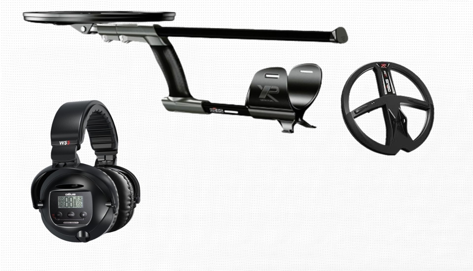 Deus Dedektör - 28cm X35 Başlık, WS5 Kulaklık