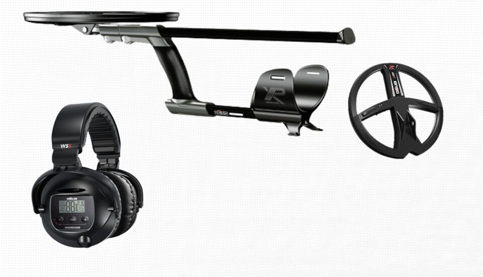 Deus Dedektör - 28cm X35 Başlık, WS5 Kulaklık