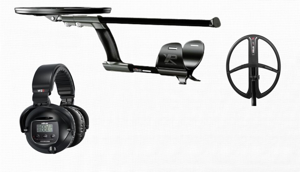 Deus Dedektör - 34x28cm X35 Başlık, WS5 Kulaklık