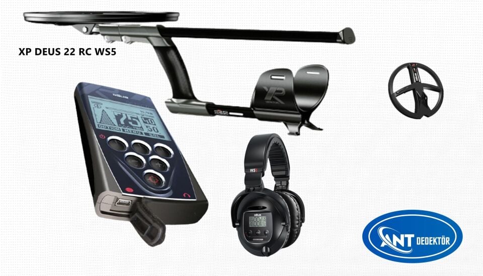 Deus 22,5cm X35 Başlık, WS5 Kulaklık, Ana Kontrol Ünitesi