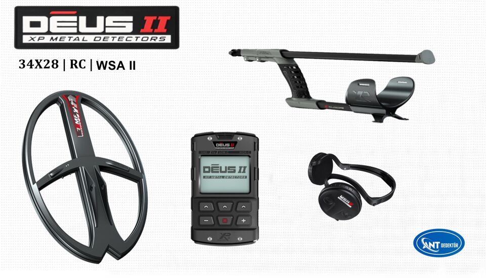 Deus 2 FMF 34x28cm Başlık, Ana Kontrol Ünitesi WSA2 Kulaklık