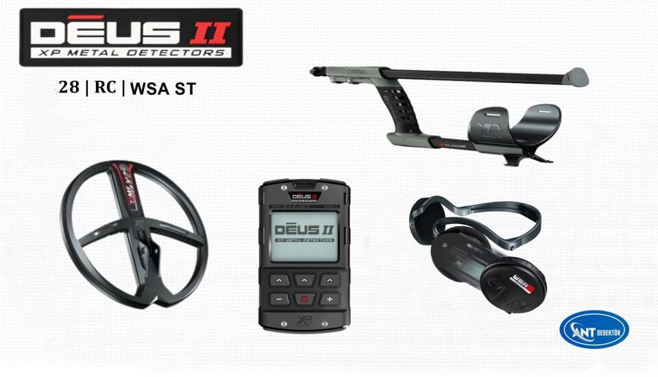 XP Deus 2 Dedektör 28cm Başlık WSAST Kulaklık | 12 Taksit